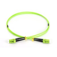 DIGITUS DK-2533-01-5 - LWL Patchkabel, Duplex, LC zu LC MM OM5 50/125 µ, 1 m