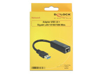Delock Adapter USB 3.0 > Gigabit LAN 10/100/1000 Mb/s - Netzwerkadapter - SuperSpeed USB 3.0