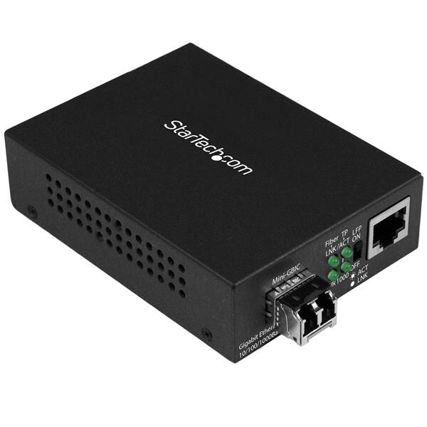 StarTech.com Gigabit Ethernet Glasfaser Medienkonverter - 850nm MM LC - 500m