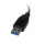 StarTech.com USB 3.0 auf Gigabit Ethernet Lan Adapter - Schwarz - Verkabelt - USB - Ethernet - 5000 Mbit/s