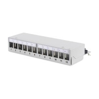 DIGITUS DN-93706 - Modular Desktop Patch Panel, geschirmt...