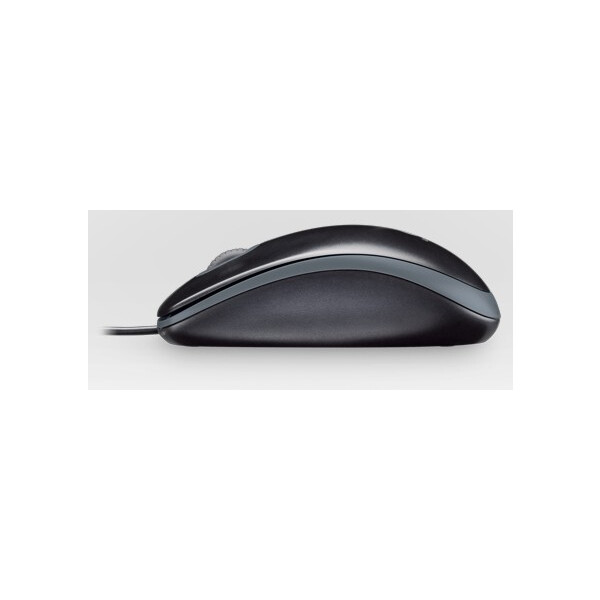 Logitech Desktop MK120 - Verkabelt - USB - QWERTZ - Schwarz - Maus enthalten