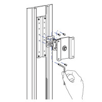 Ergotron Track Mount Bracket Kit - 229 mm - 177 mm - 500 g