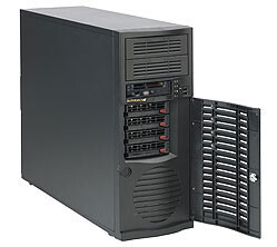 Supermicro SuperChassis 733TQ-668B - Midi Tower - Server - Schwarz - ATX,EATX - HDD - Heizung - LAN - Leistung - BSMI CCC CE/EMC FCC class B TUV/CB UL/CUL