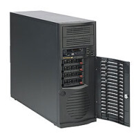 Supermicro SuperChassis 733TQ-668B - Midi Tower - Server - Schwarz - ATX,EATX - HDD - Heizung - LAN - Leistung - BSMI CCC CE/EMC FCC class B TUV/CB UL/CUL