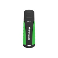 Transcend JetFlash 810 64GB USB 3.0 - 64 GB - USB Typ-A - 3.2 Gen 1 (3.1 Gen 1) - Kappe - 12,4 g - Schwarz - Grün