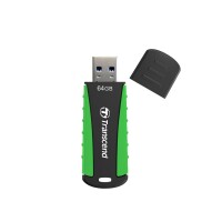 Transcend JetFlash 810 64GB USB 3.0 - 64 GB - USB Typ-A - 3.2 Gen 1 (3.1 Gen 1) - Kappe - 12,4 g - Schwarz - Grün