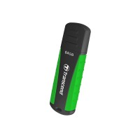 Transcend JetFlash 810 64GB USB 3.0 - 64 GB - USB Typ-A - 3.2 Gen 1 (3.1 Gen 1) - Kappe - 12,4 g - Schwarz - Grün