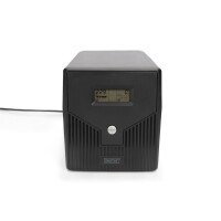 DIGITUS DN-170074 - Line-Interactive USV, 1000VA/600W 12V/7Ah x2 battery,4x CEE 7/7,USB,RS232,RJ45,LCD