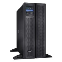 APC Smart-UPS X SMX2200HVNC - 2200VA - 8x C13 + 2x C19 Ausgang - USB - erweiterbare Laufzeit - kurze Tiefe - NMC - Line-Interaktiv - 2,2 kVA - 1980 W - Sine - 140 V - 280 V