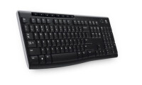 Logitech K270 - Volle Größe (100%) - Kabellos - RF Wireless - QWERTZ - Schwarz