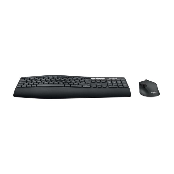 Logitech 920-008221 - Volle Größe (100%) - Kabellos - RF Wireless + Bluetooth - QWERTZ - Schwarz - Maus enthalten