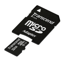 Transcend 32GB microSDHC Class 10 UHS-I - 32 GB - MicroSDHC - Klasse 10 - MLC - 90 MB/s - Class 1 (U1)