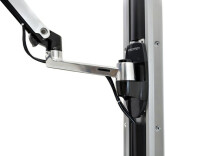 Ergotron LX Series LX Wall Mount LCD Arm - Schrauben - 11,3 kg - 50,8 cm (20") - 86,4 cm (34") - 100 x 100 mm - Aluminium