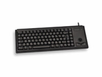 Cherry Slim Line Compact-Keyboard G84-4400 - Tastatur - 84 Tasten QWERTZ - Schwarz