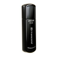 Transcend JetFlash elite JetFlash 350 - 8 GB - USB Typ-A - 2.0 - Kappe - 8,5 g - Schwarz