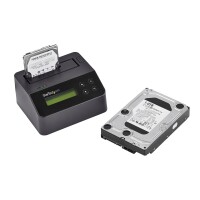 StarTech.com Festplatten Löscher und Dockingstation - Standalone mit 4Kn Unterstützung - 2.5,3.5 Zoll - 60 W - 110 - 240 V - 1.4 A - 12 V - 5 A