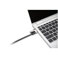Kensington NanoSaver®-Laptopschloss - 1,8 m - Kensington - Schlüssel - Karbonstahl - Schwarz - Edelstahl