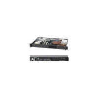 Supermicro SuperChassis 510-203B - Rack - Server - Schwarz - 1U - HDD - LAN - Leistung - USA - UL - FCC - CUL - CCC - EN 60950/IEC 60950 - CE - TUV - 80Plus