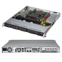 Supermicro CSE-113MFAC2-605CB - Rack - Server - Schwarz -...