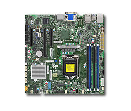 Supermicro X11SSZ-F - Mainboard - Mikro-ATX