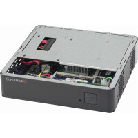 Supermicro CSE-101S - Rack - PC - Schwarz - Mini-ITX - 1U...