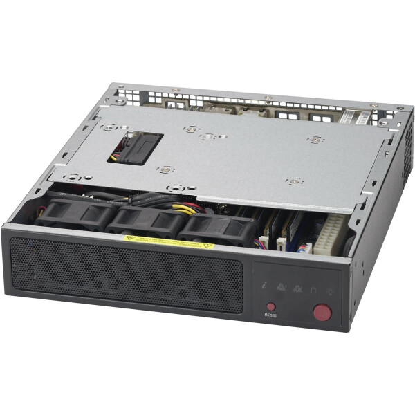 Supermicro CSE-101F - Rack - Server - Schwarz - Mini-ITX - USA - UL listed - FCC Canada - CUL listed Germany - TUV Certified Europe/CE Mark EN 60950/IEC... - 2.5 Zoll