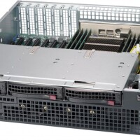Supermicro CSE-825MBTQC-R802LPB - Rack - Server - Schwarz - ATX - EATX - 2U - HDD - LAN - Leistung - Stromausfall - System