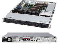 Supermicro SC815 TQ-563CB - Rack-montierbar - 1U
