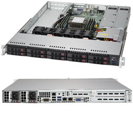 Supermicro SuperServer 1019P-WTR - Intel C622 - LGA 3647 (Socket P) - Intel® Xeon® - HyperTransport - Intel® Xeon® - DDR4-SDRAM