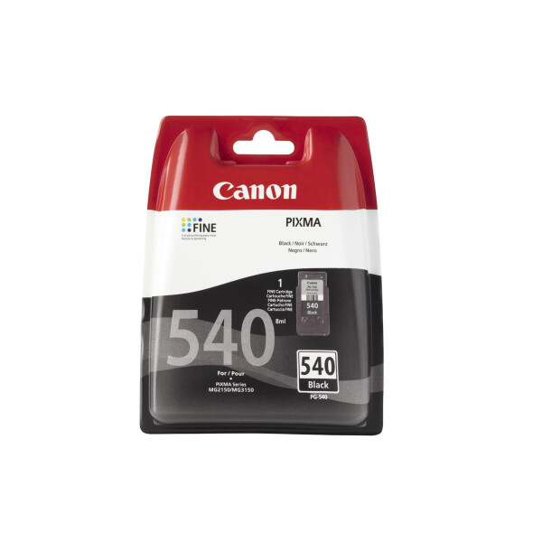 Canon PG-540 w/sec - Standardertrag - Tinte auf Pigmentbasis - 1 Stück(e)