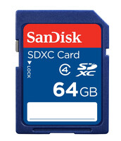 SanDisk 64GB SDXC - 64 GB - SDXC - Klasse 4 -...