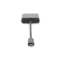 DIGITUS DA-70852 - USB Type-C zu HDMI Adapter, 4K/30Hz schwarz