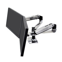 Ergotron LX Series 45-245-026 - Klemme /Bolzen - 18,1 kg - 68,6 cm (27") - 100 x 100 mm - Höhenverstellung - Silber