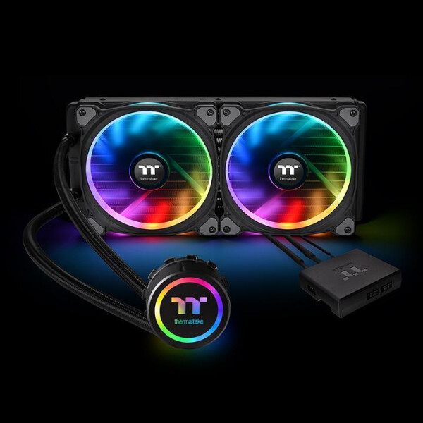 Thermaltake Floe Riing RGB 280 TT - 2 Lüfter - 22,57 cfm - 63,19 cfm - LGA 1150 (Socket H3) - LGA 1151 (Socket H4) - LGA 1155 (Socket H2) - LGA 1156 (Socket H) - LGA 1366... - 0,2 mmH2O - 1,53 mmH2O