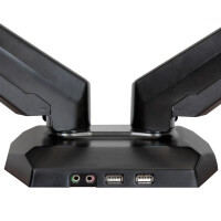 StarTech.com Dual Monitor Arm - One-Touch Height Adjustment - Verstellbarer Arm für LCD-Display