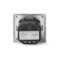 DIGITUS DA-70613 - Schutzkontakt Steckdose, 2x USB, USB Ges. Leistung 5V 2.1A, Eingang: AC 250V 50Hz, RAL 9003