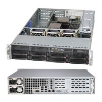 Supermicro SuperChassis 825TQC-R1K03WB - Rack - Server -...