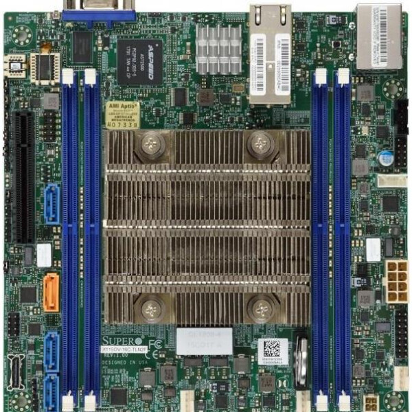 Supermicro Motherboard X11SDV-4C-TLN2F bulk pack - Mainboard - Intel Sockel 1366 (Core i)