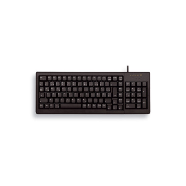 Cherry XS G84-5200 COMPACT KEYBOARD - Kabelgebunden - USB/PS2 - Schwarz (QWERTZ - DE) - Standard - Verkabelt - USB - QWERTZ - Schwarz