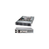 Supermicro SuperChassis 826BAC4-R1K23LPB - Rack - Server - Schwarz - ATX - EATX - 2U - 1200 W