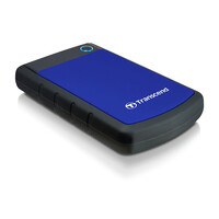 Transcend 1TB StoreJet 25H3 - 1 TB - 2.5" - 3.2 Gen 1 (3.1 Gen 1) - 5400 RPM - Schwarz - Blau