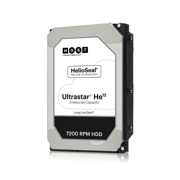 WD Ultrastar He12 - 3.5 Zoll - 12000 GB - 7200 RPM