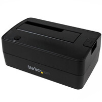 StarTech.com USB 3.1 Gen 2 (10Gbps) 1-Bay Dock for 2.5"/3.5" SATA SSD/HDD - Speicher-Controller mit Datenanzeige, Netzanzeige - 6.4 cm, 8.9 cm (2.5", 3.5")