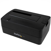 StarTech.com 1-Bay USB 3.1 auf SATA Festplatten Dockingstation, USB 3.1 (10 Gbit/s) Festpl