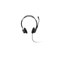 Logitech 960 USB Computer Headset - Kopfhörer - Kopfband - Anrufe & Musik - Schwarz - Binaural - 2,4 m