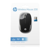 HP Wireless-Maus 200 - Beidhändig - Optisch - RF...