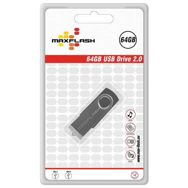 Memorysolution Memory Solution PD64GM-R - 64 GB - USB Typ-A