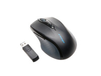 Kensington Pro Fit™ Kabellose Full-Size-Maus - Beidhändig - Optisch - RF Wireless - 1600 DPI - Schwarz