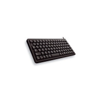 Cherry Slim Line Compact-Keyboard G84-4100 - Tastatur - Laser - 86 Tasten QWERTZ - Schwarz